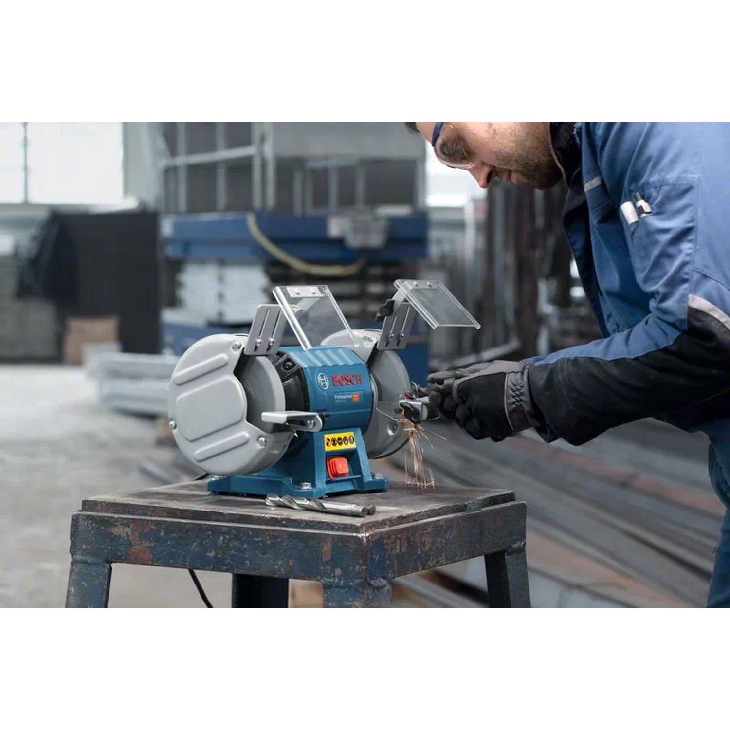 Bosch Professional GBG 35-15 Tafelslijpmachine 150mm 300W - 060127A300
