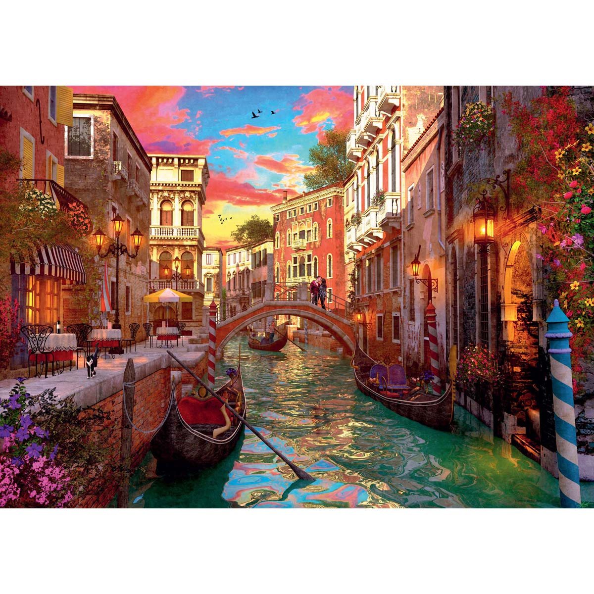 Venice Romance 1000 Piece Jigsaw Puzzle (Jigsaw)