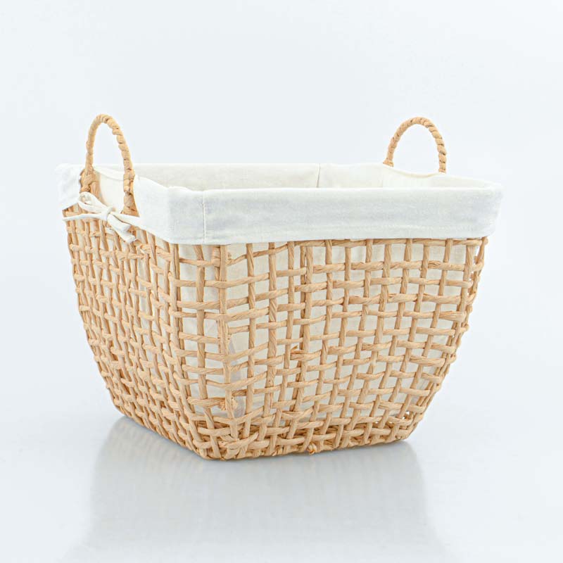 Panier de rangement 'Rustic' avec couvercle