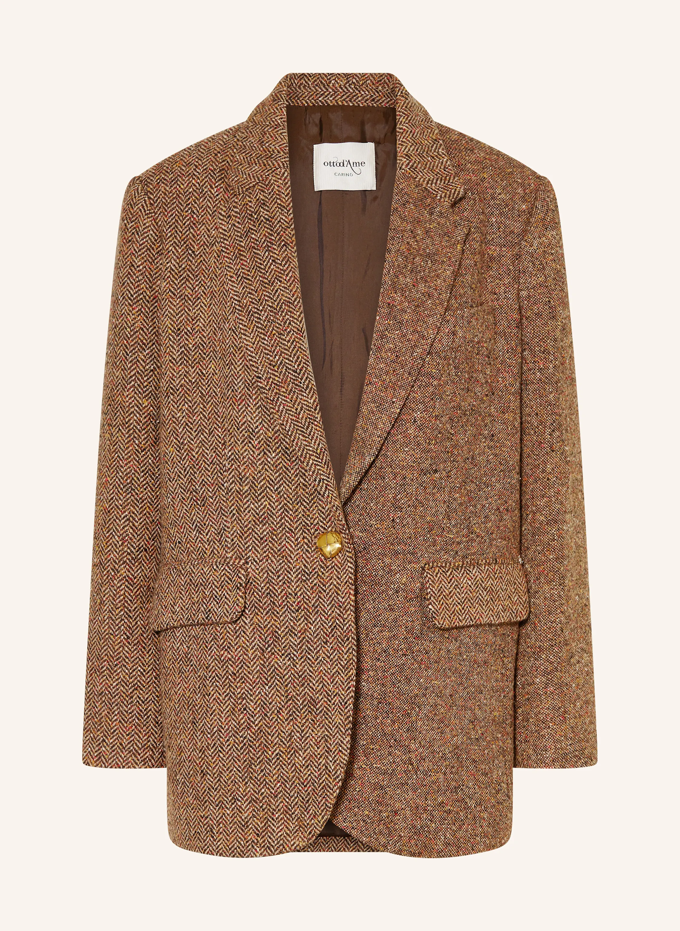 ottod'ame Oversized-Blazer aus Tweed