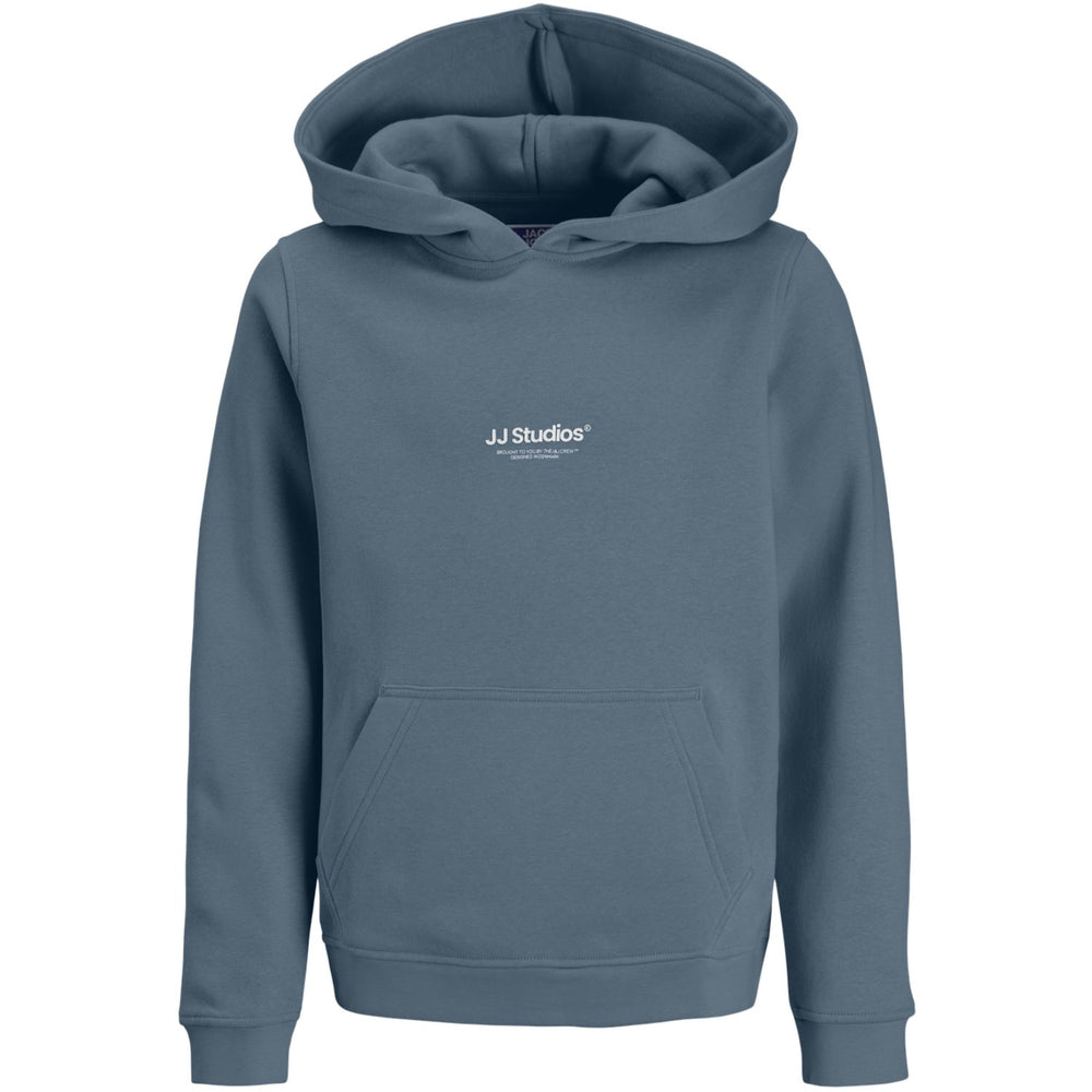 Køb Jack & Jones Junior Blue Mirage Jjesoho Sweat Hætte Noos Jnr