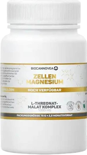 BIOCANNOVEA Zellen Magnesium Plv (neu) Ds 75 g