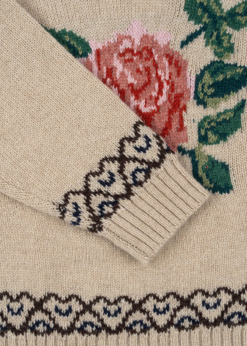 Carola sweater - off white melange - 6M