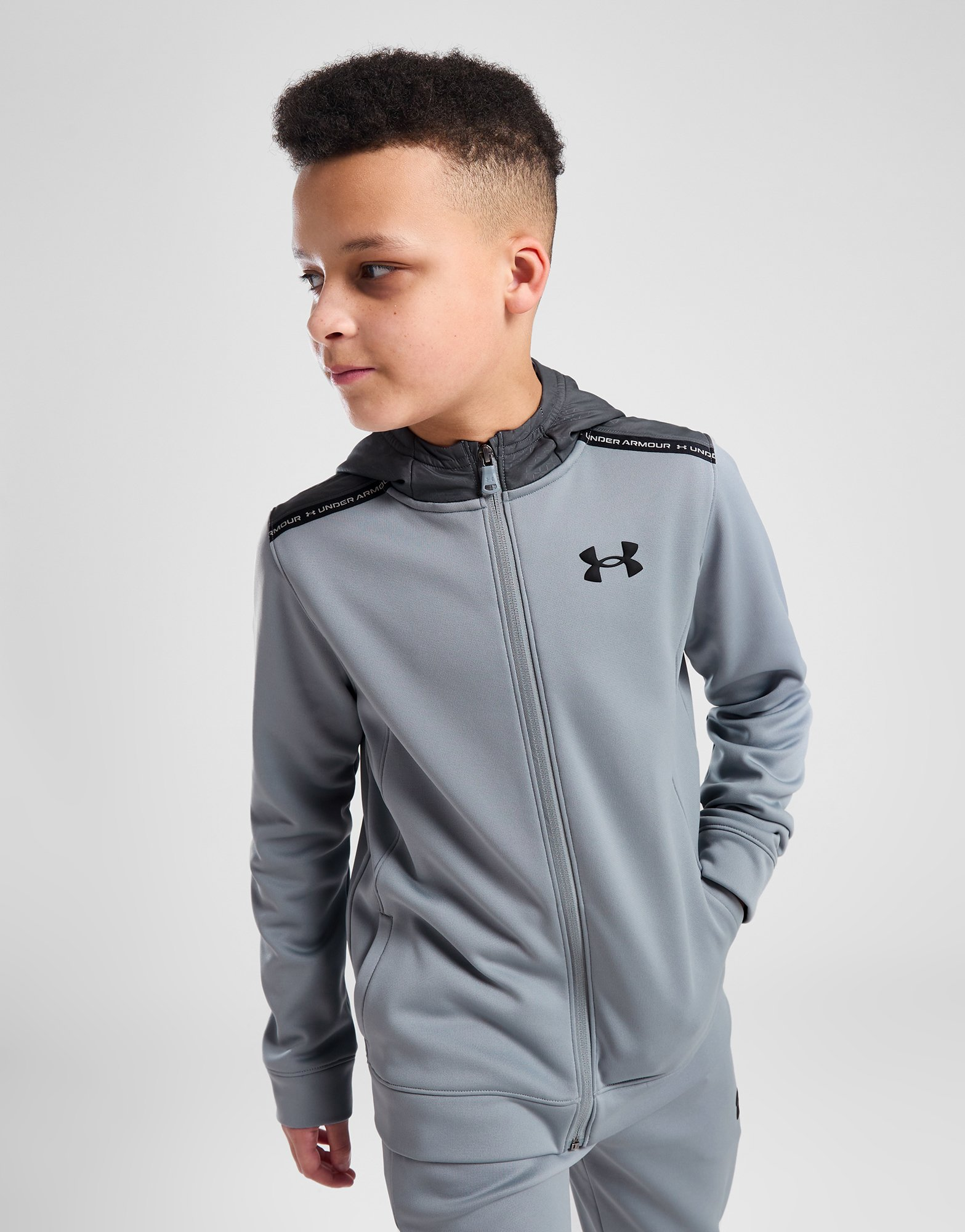 Under Armour Sweat à Capuche UA Armour Fleece Zippé Junior
