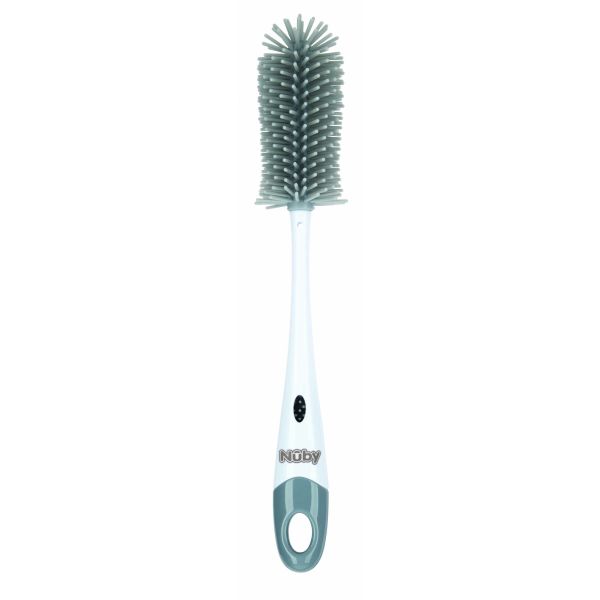 Nûby Flessenborstel Silicone Met Houder