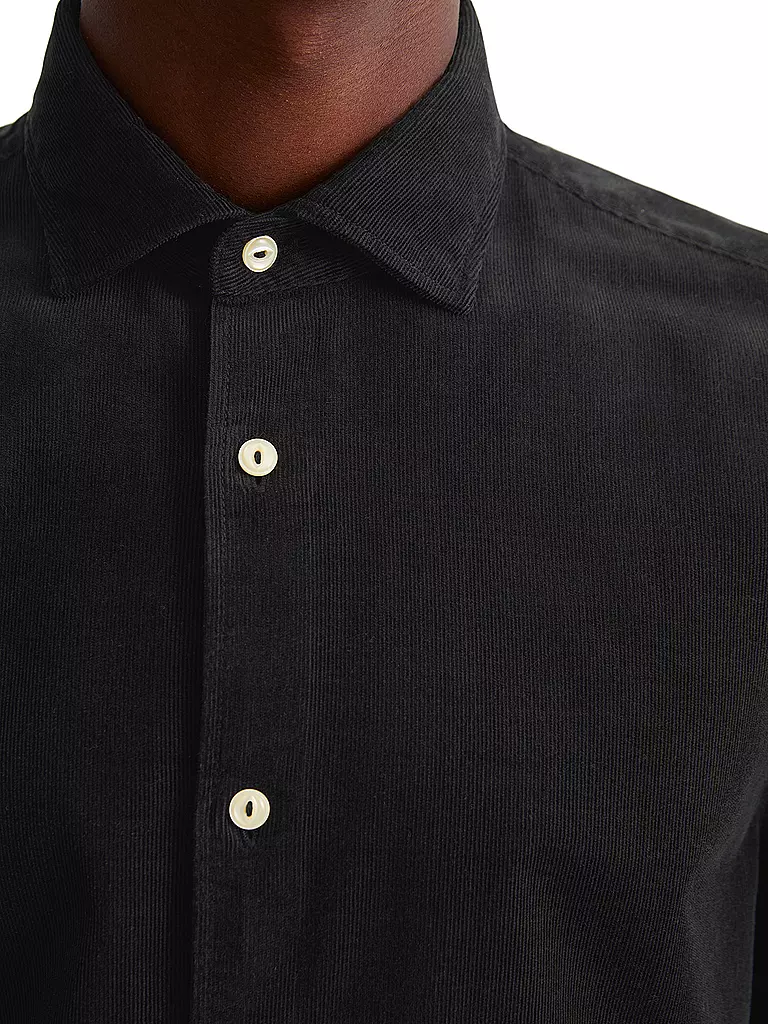 MARC O'POLO Hemd schwarz