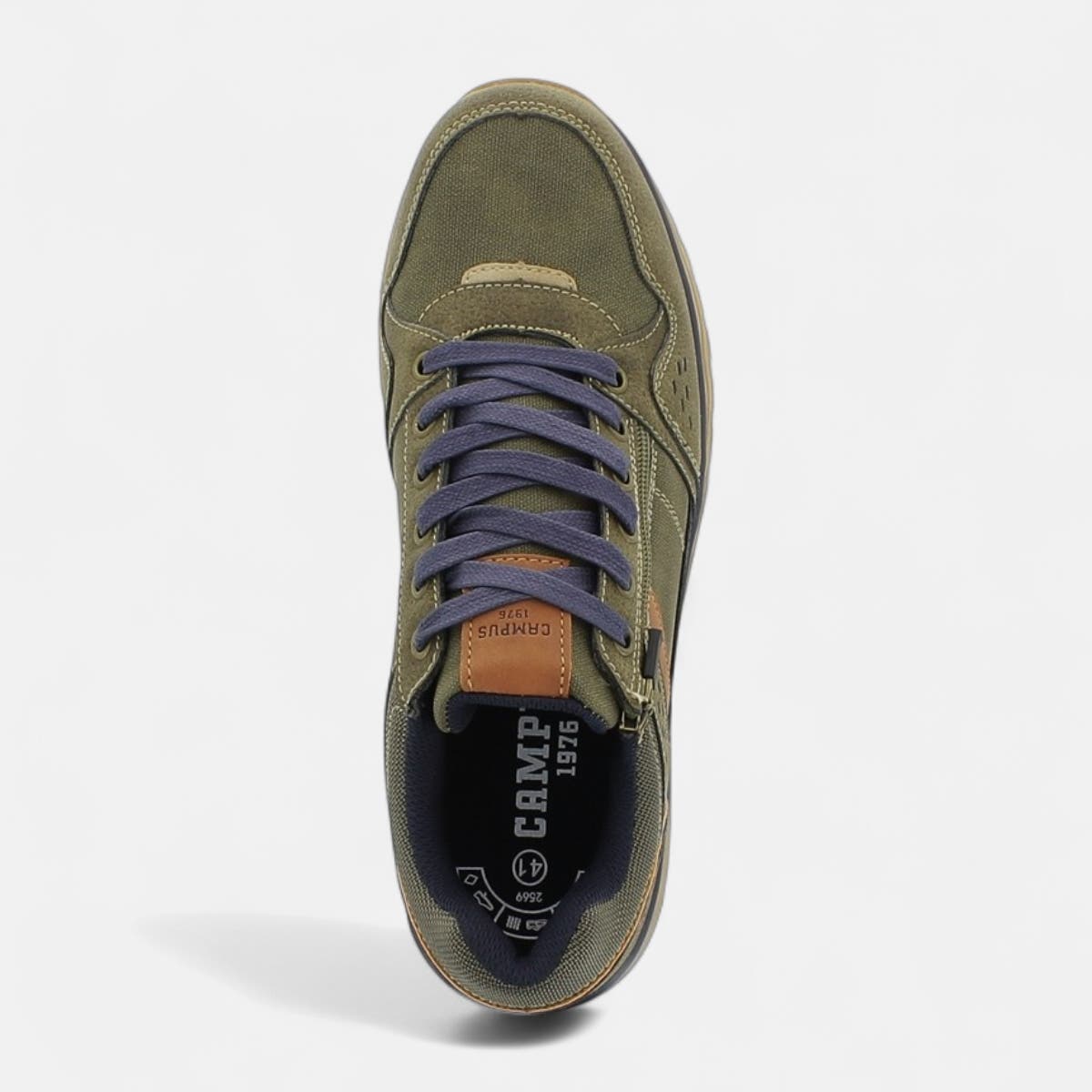 Baskets basses Homme kaki