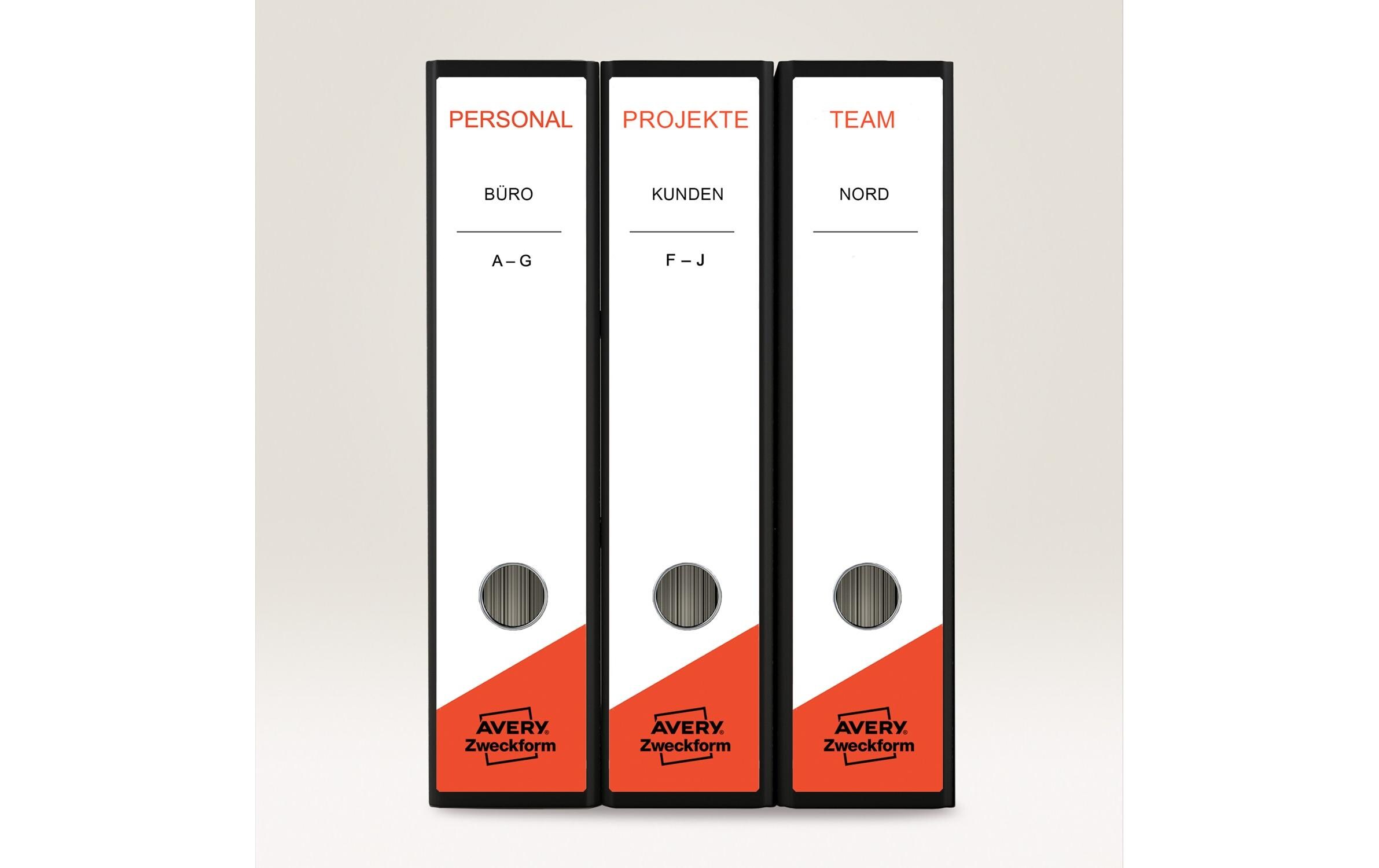 Ordneretiketten L4759 61 x 297 mm, 30 BlattEtiketten für Ordner