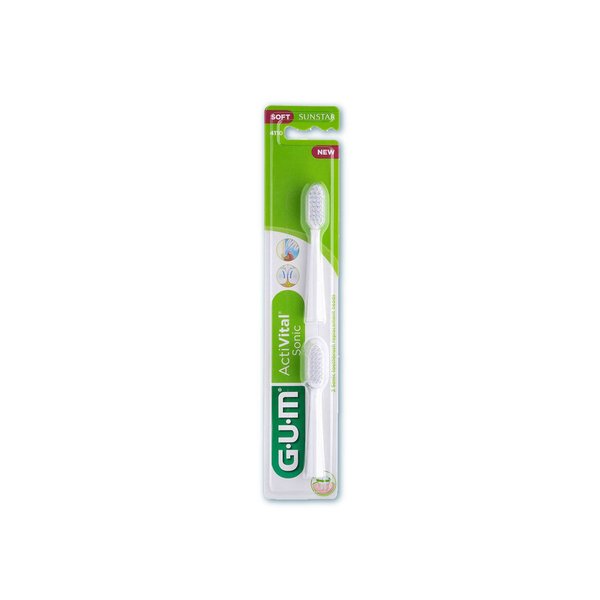 GUM ActiVital Sonic Ersatzbürstenköpfe (2 St.)