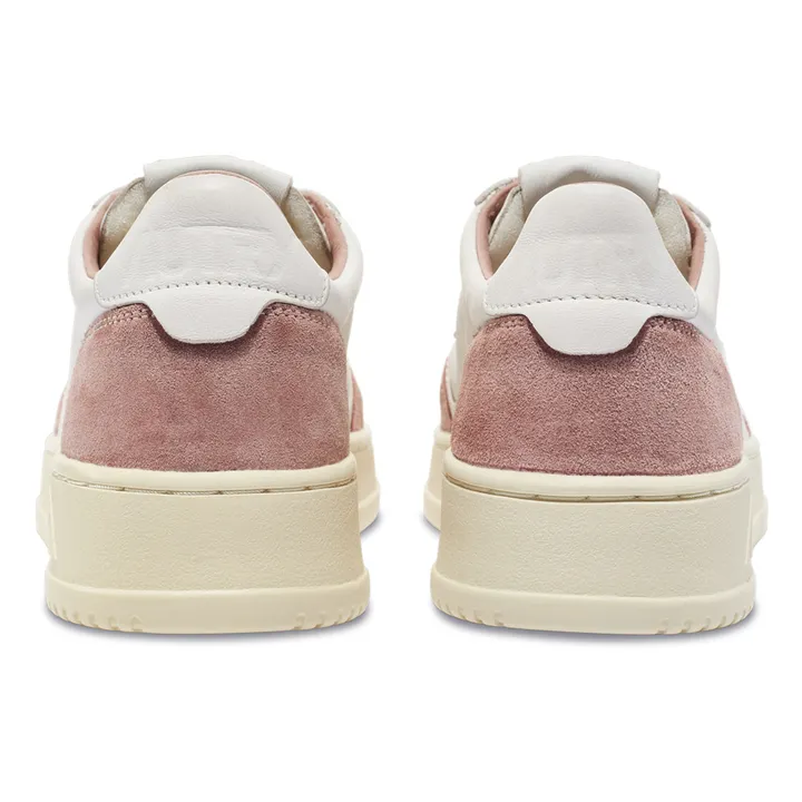 Autry Baskets Medalist Low Cuir de Chèvre/Suede | Nude