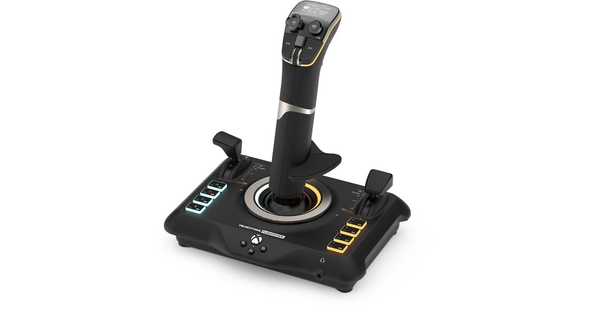 Turtle BeachVelocityOne Flightstick joystick  (Zwart, Xbox Series X|S | Xbox One | Windows 10/11)