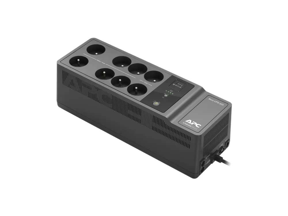 APC Back-UPS BE650G2-CP - UPS - AC 220-240 V - 400 Watt - 650 VA - output-stikforbindelser: 8