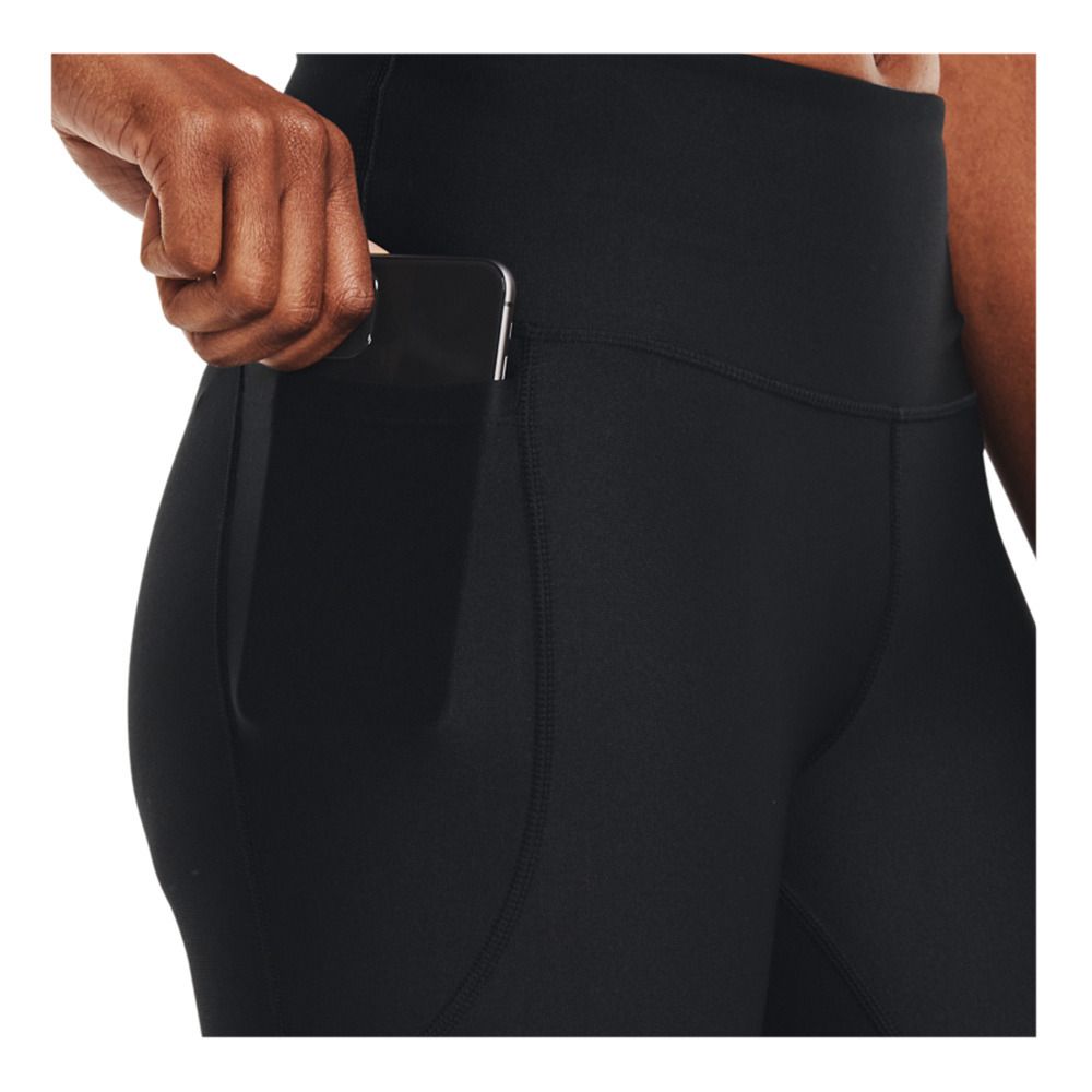 Under Armour HEATGEAR HI RISE - Legging Femme noir