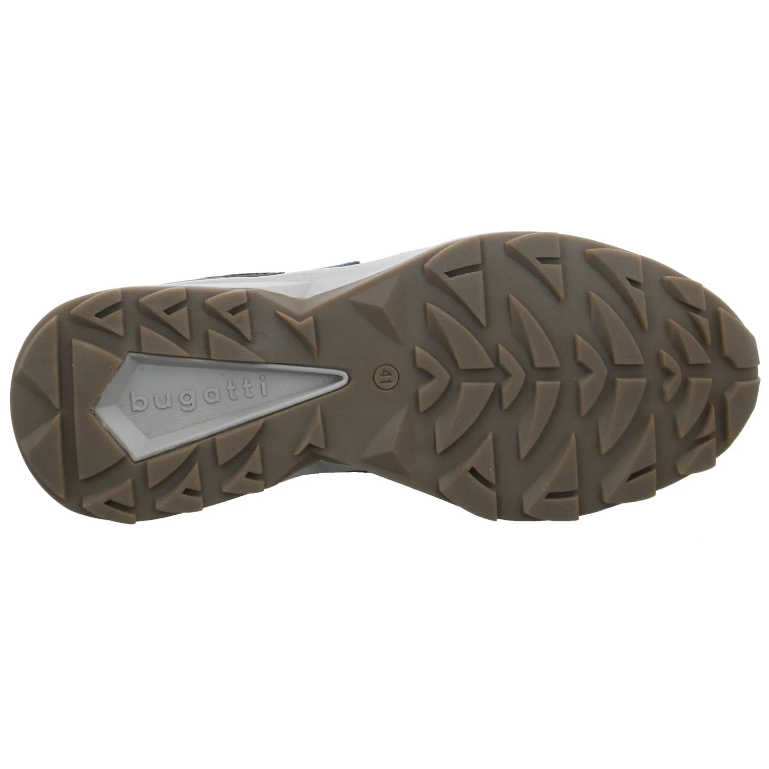 BUGATTI SHOES Halbschuhe Sneaker Blau Lederimitat