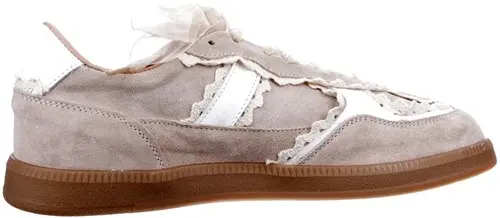Babouche NALA-163 176 maat 43 veterschoen beige combi Calandschoen