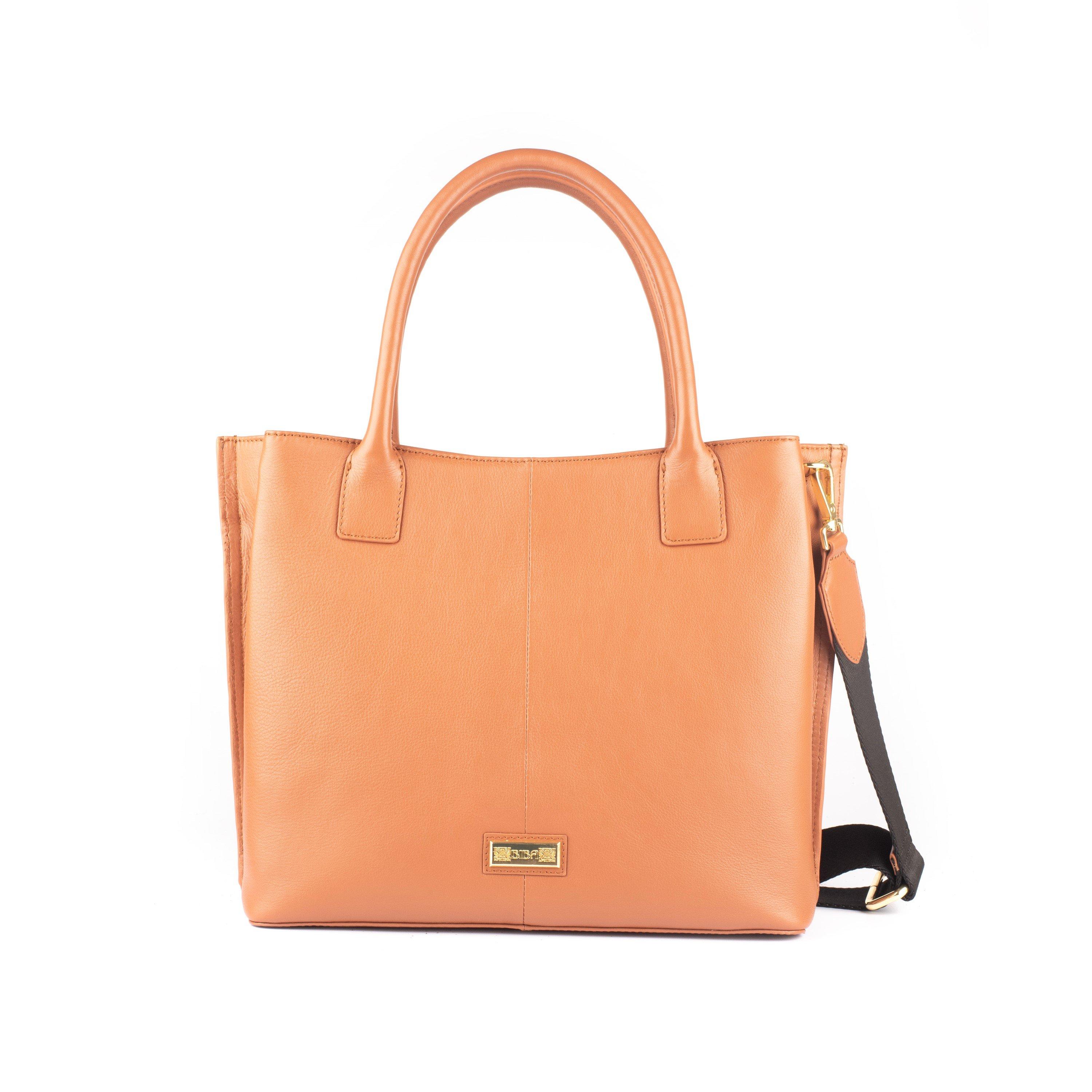 Biba Leather Padded Tote Bag