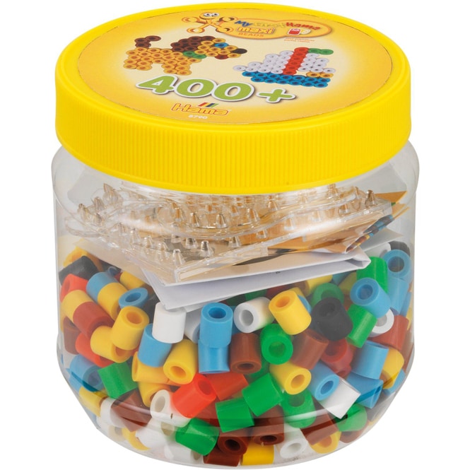 Hama - Bügelperlen Maxi - 400 Perlen - gelb