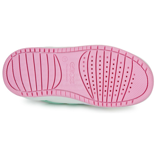 Geox - J WASHIBA GIRL - Blanc / Multicolore