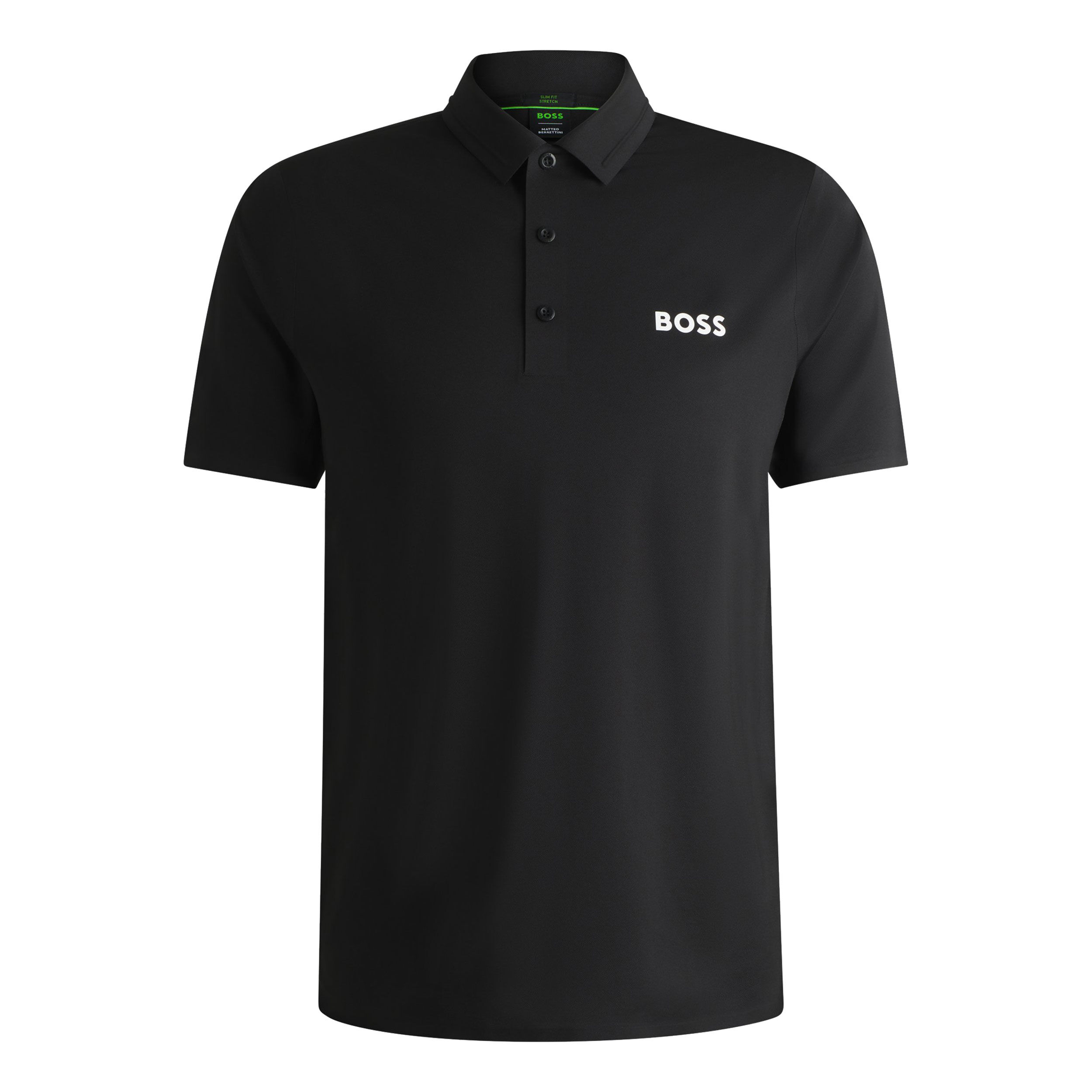 BOSS Patteo MB 16 Polo Hommes - Noir