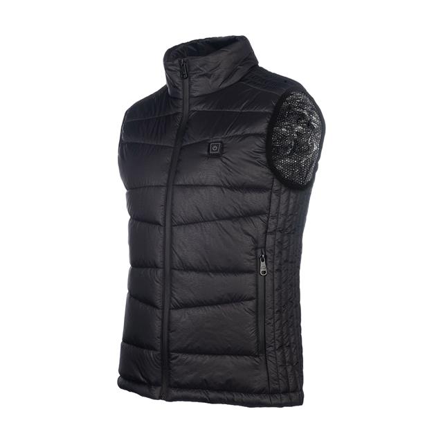 Bodywarmer HKM Heat Control Style Heating Men Zwart