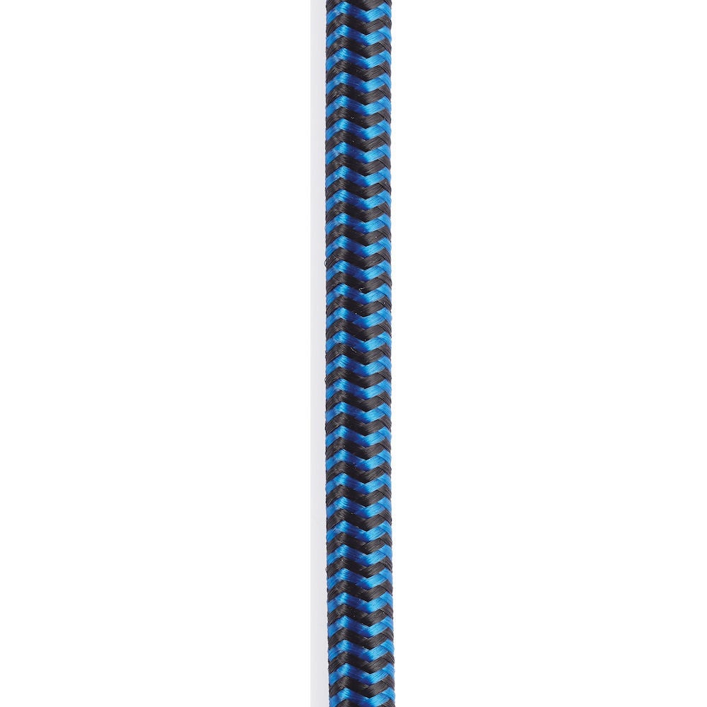 D'Addario PW-BG-20BU Braided instrumentkabel blauw 20ft (6 m) recht-recht