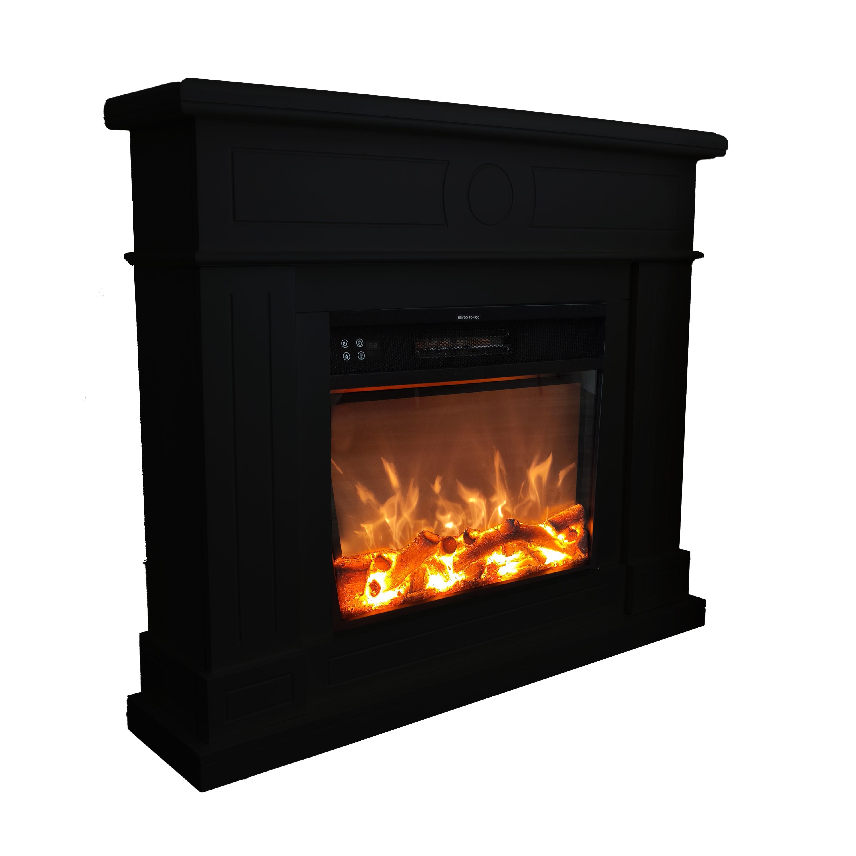 Cheminee murale 1500w caminetto fuego roberta negro