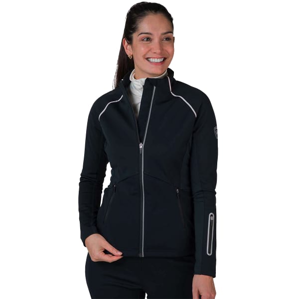 Veste ski de fond ROSSIGNOL W SOFTSHELL JKT CARBON BLACK