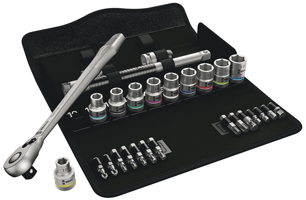 Wera 8100 SC 8 Zyklop Metal - Knarrensatz (1/2