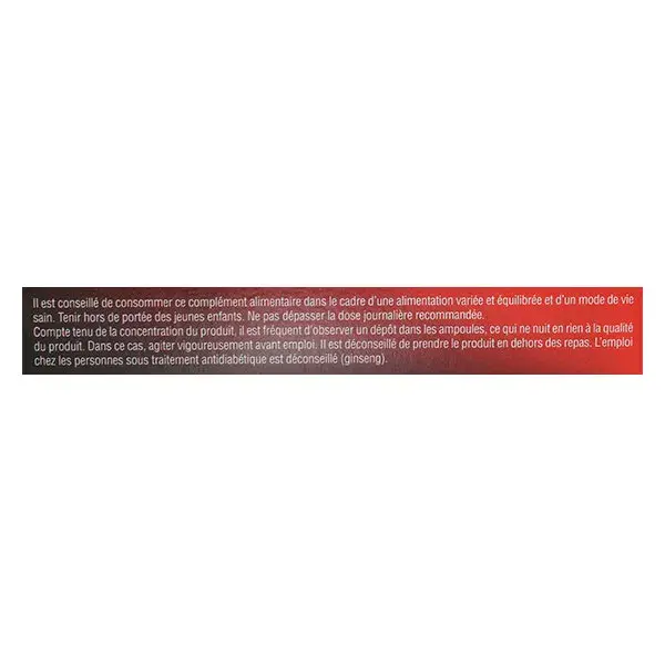 Granions EA Pharma GMax Taurine+ Concentrado Energético Sabor Laranja 30 ampolas