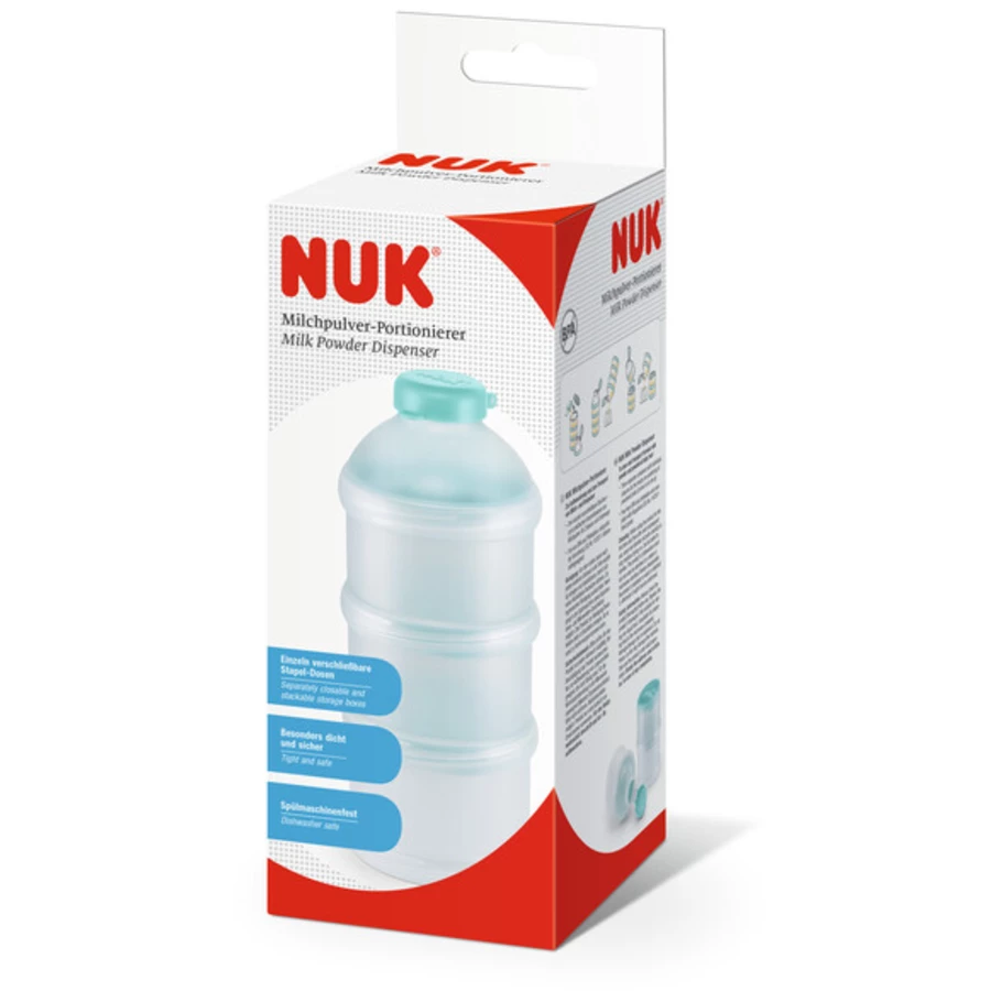 NUK Milchpulver-Portionierer petrol 3 Stück BPA-frei