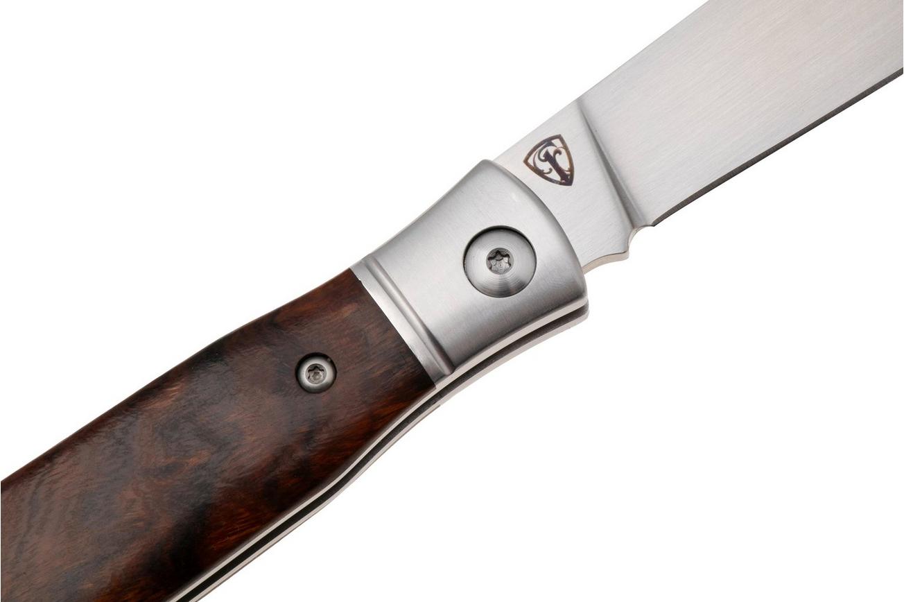 QSP Knife Jumping Jack QS167-D Satin 14C28N, Desert Ironwood, zakmes