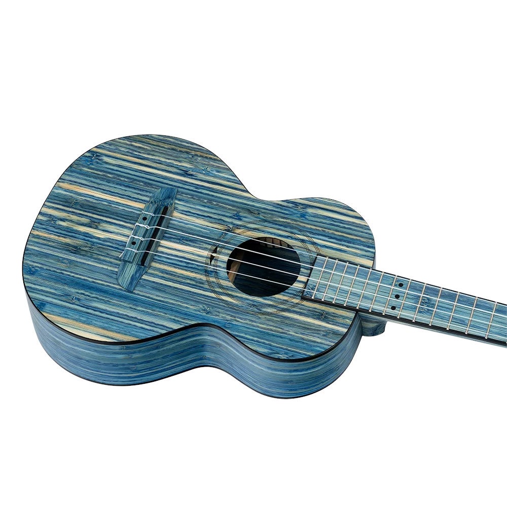 Ortega RUSWB-TE Bamboo Series Tenor Size Ukulele Stonewashed tenor ukelele met gigbag