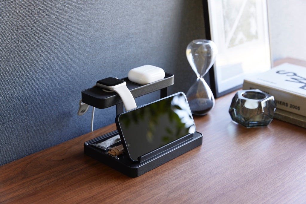 Yamazaki Smart Device Oplaadstandaard - Tower - Zwart