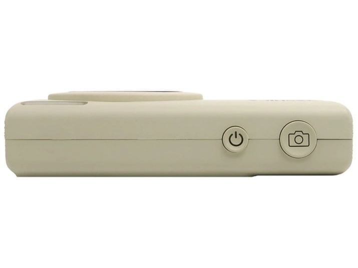 Yashica Fotokamera DigiMate 100 Beige Yashica DigiMate Kompaktkamera 64 MP CMOS Weiss