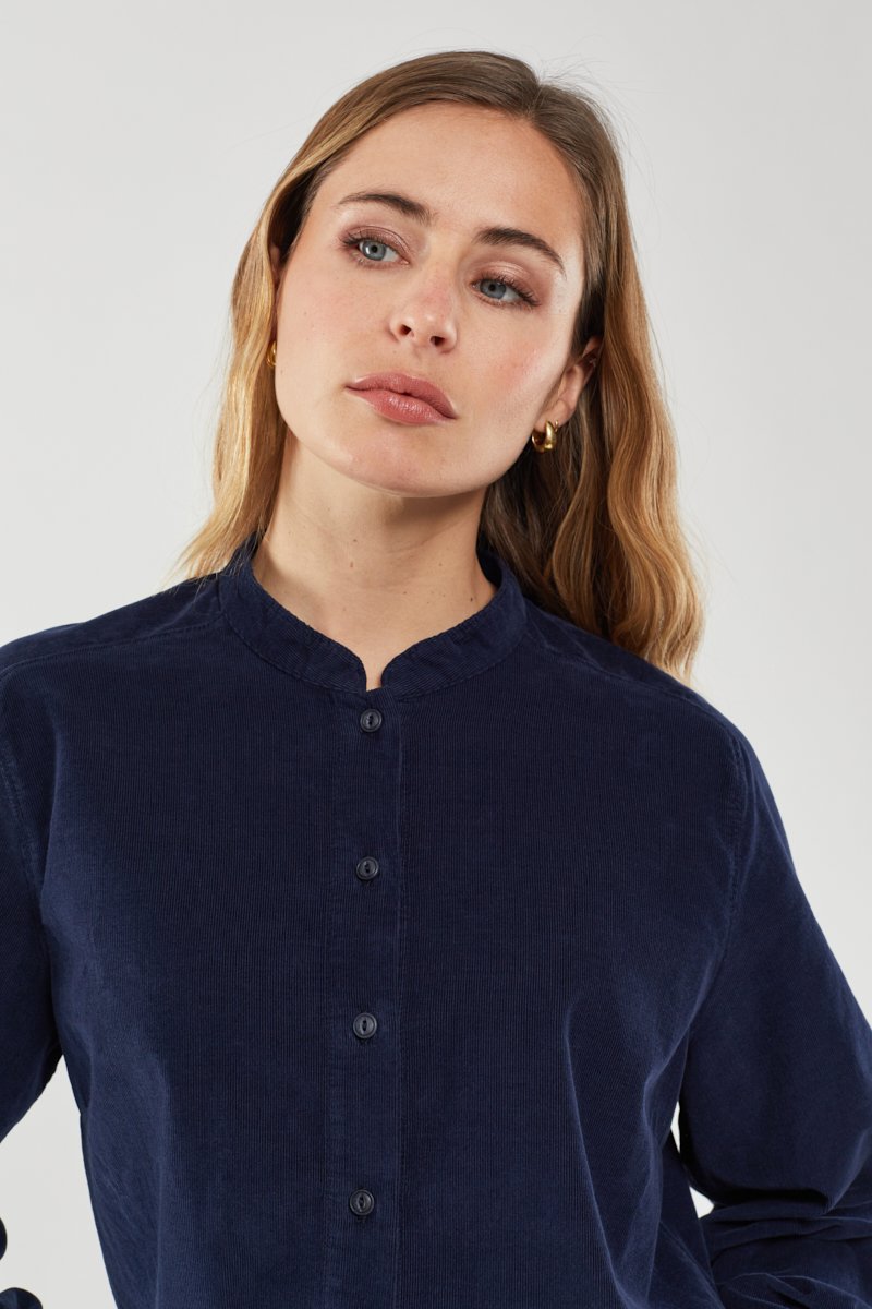 Chemise en velours - coton