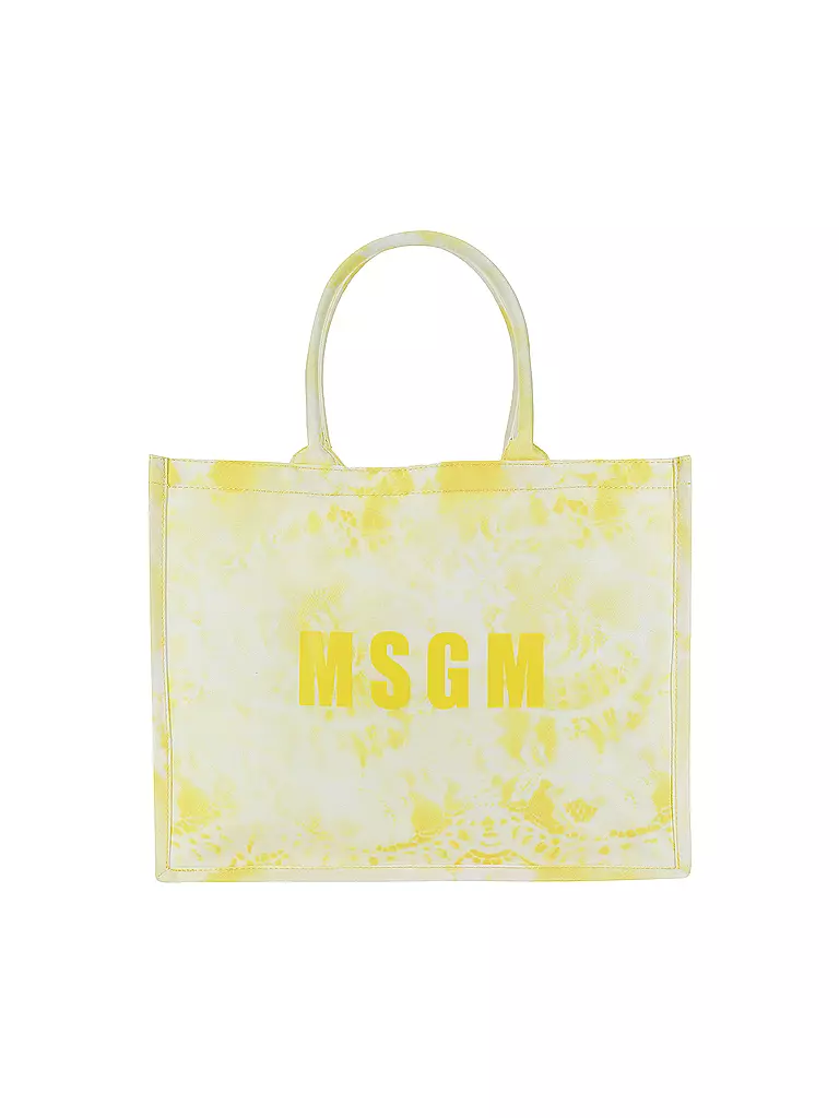 MSGM Tasche - Tote Bag DONNA gelb