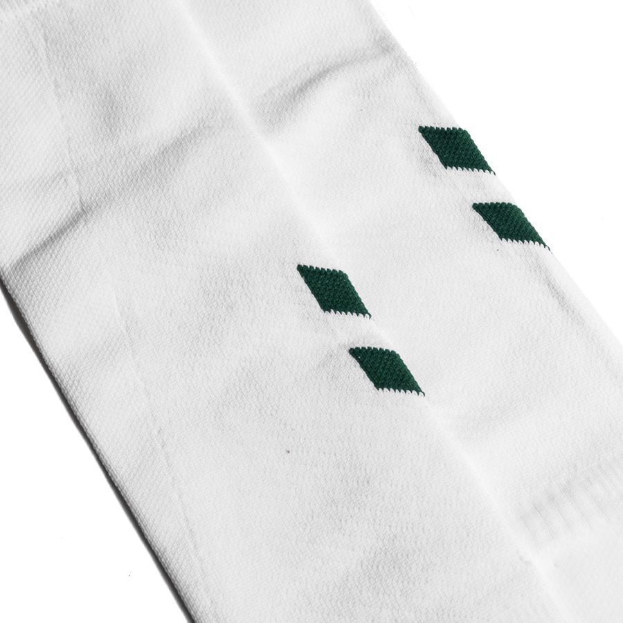 Hummel Pro Chaussettes de Football - Blanc/Vert