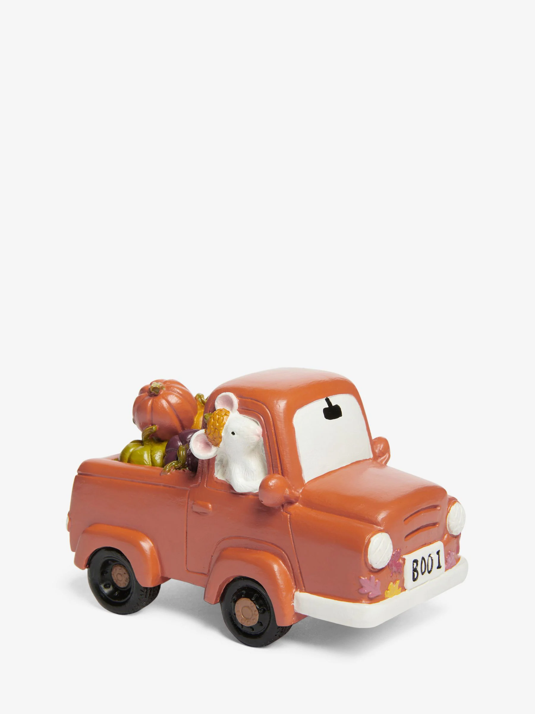 Halloween Pumpkin Truck Ornament