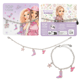 TOPModel armband met bedels COWGIRL