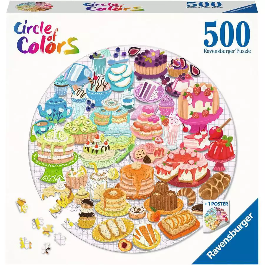 Ravensburger Circle of Colors - Desserts & Pastries bunt