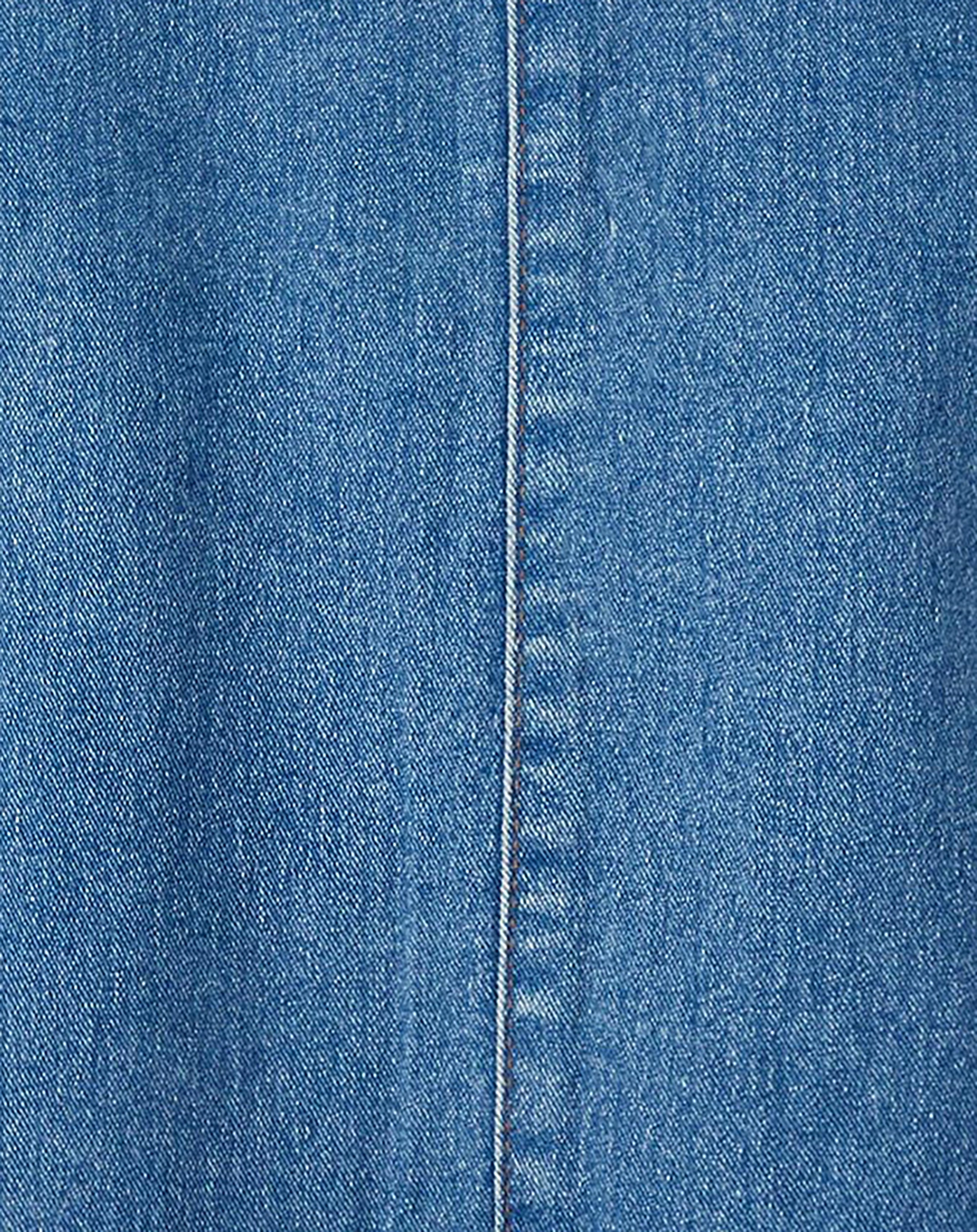 Latzrock NMFATOKE in medium blue denim