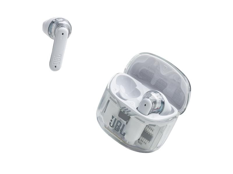 JBL True Wireless In-Ear-Kopfhörer Tune Flex Ghost Edition True wireless earbud headphones mit Noise-Cancelling