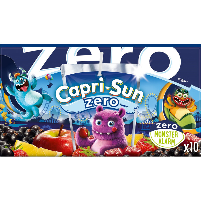 Capri-Sun Monster alarm zero 10-pack