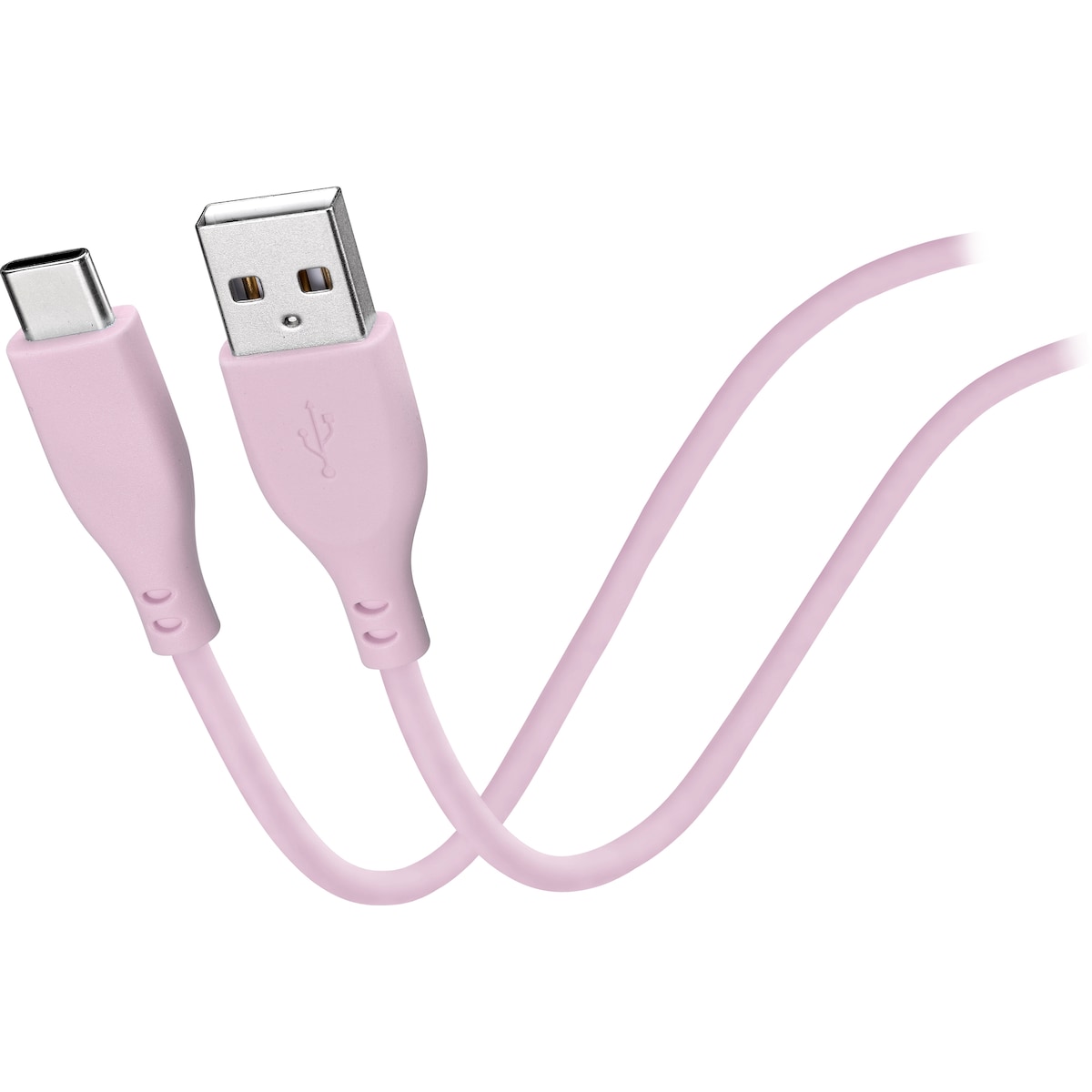Goji USB-A til USB-C-kabel 2m (rosa)