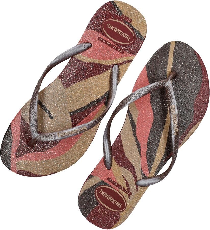 Havaianas Slim Palette Flow Flip Flops Dames Roze- Dames Roze