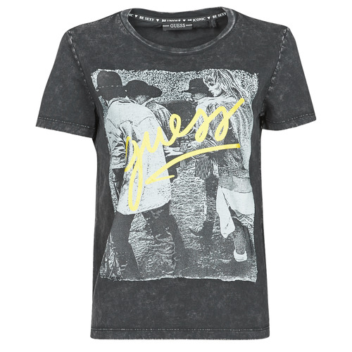 Guess - SS CN PAULA TEE - Noir