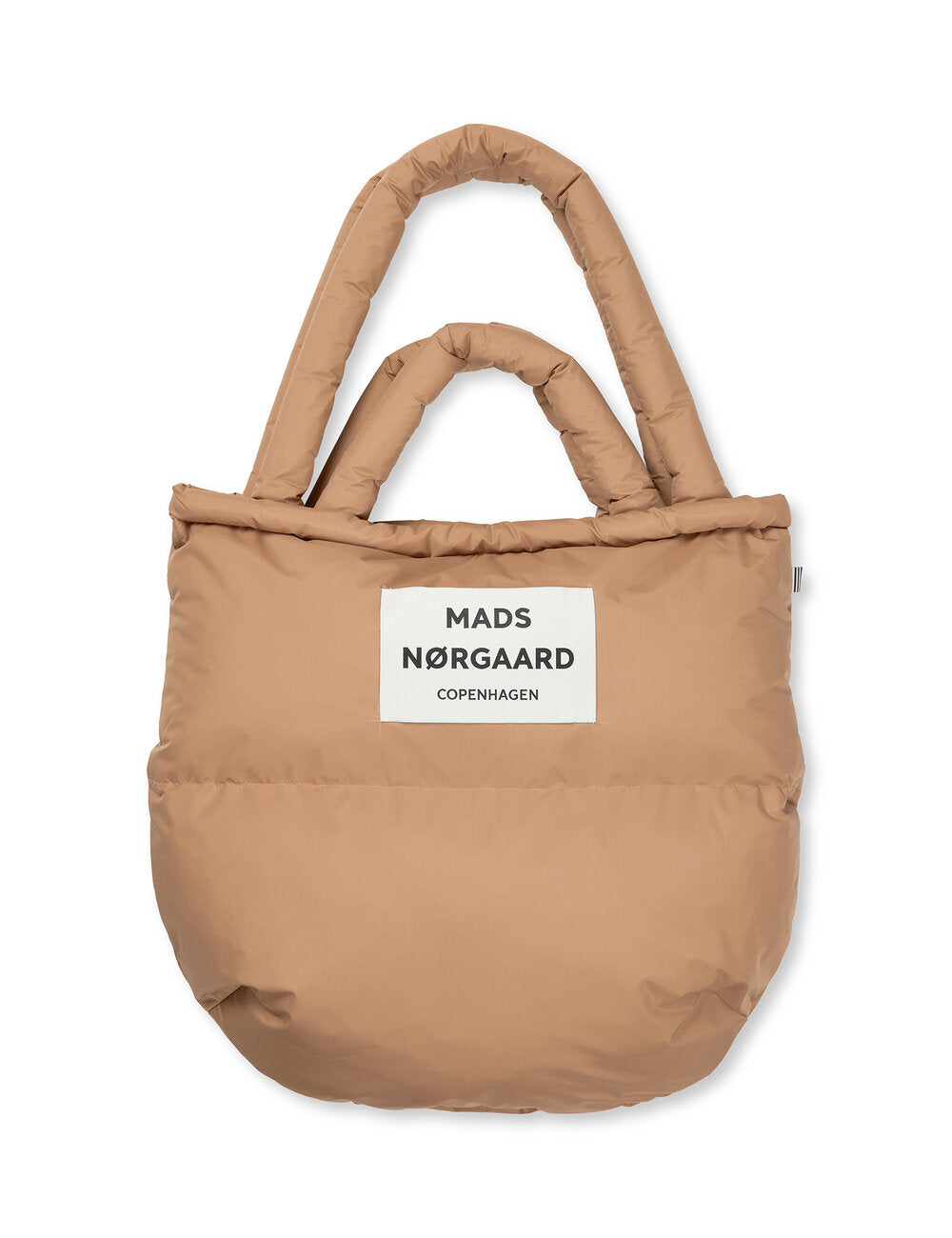Mads Nørgaard  Recycle Pillow shopper taske - Tiger's Eye