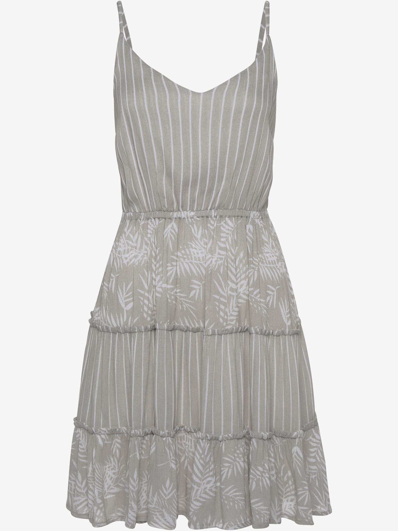 Robe d'été encolure en v dégagée