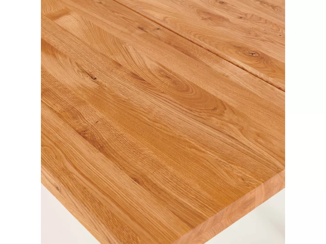 Table à manger en bois 160 x 95 x 75 cm