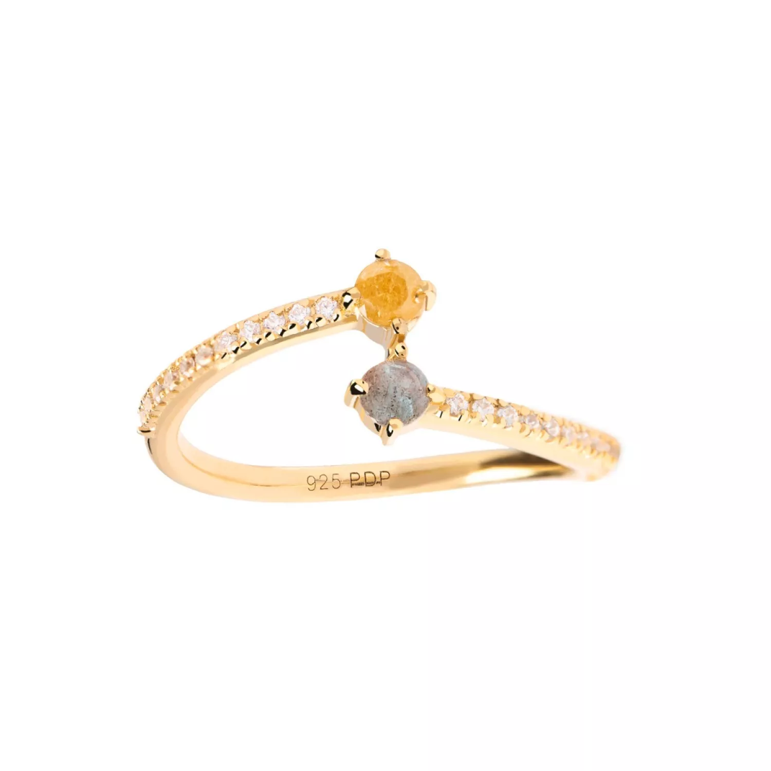 PDPAOLA Villa Ring 18 kt. Forgyldt Sølv AN01-647